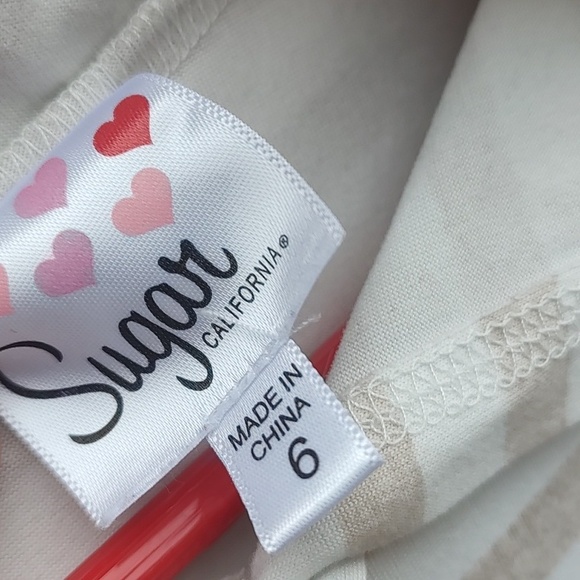 Tan/White Hoodie - Picture 9 of 9